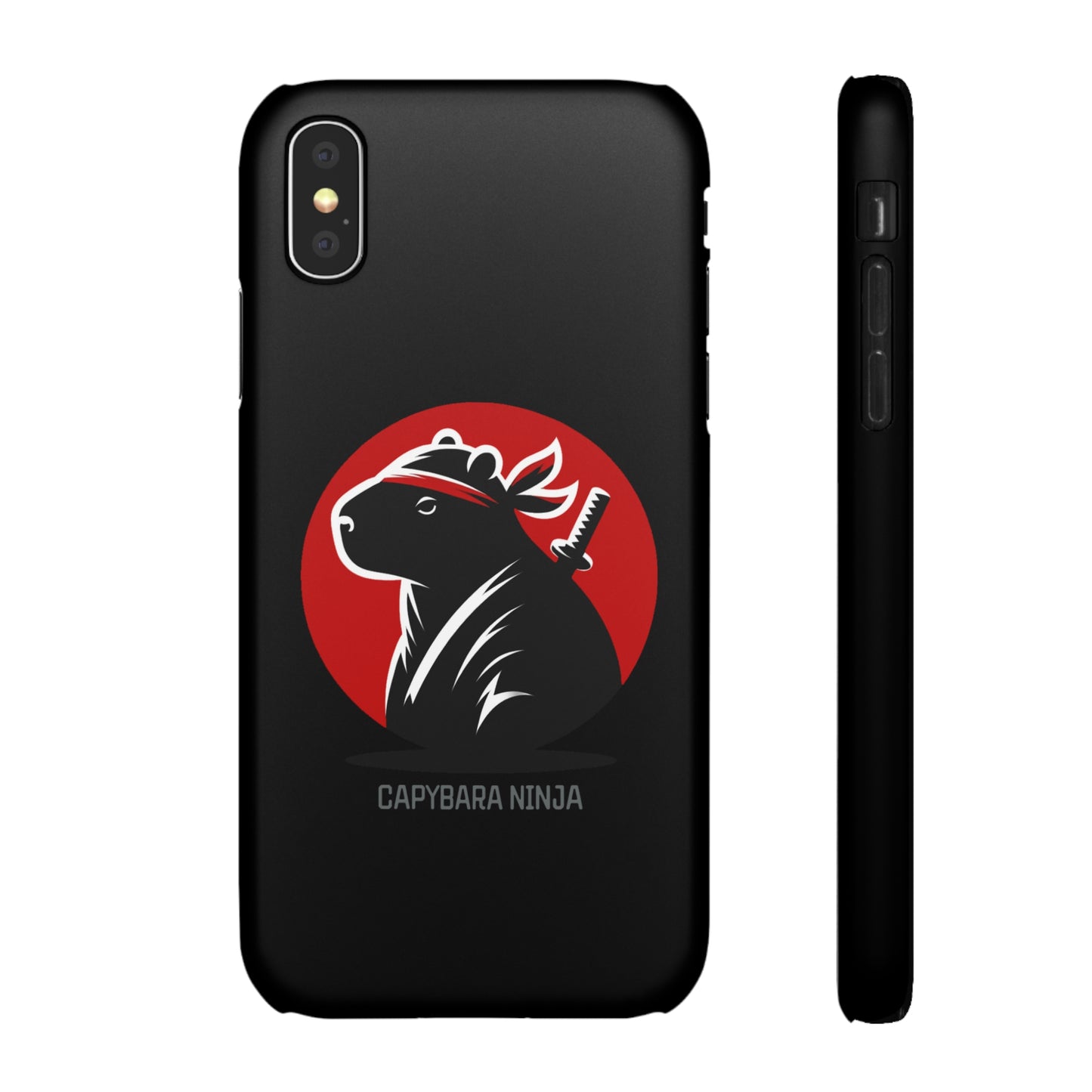 Capybara Ninja iPhone Cases