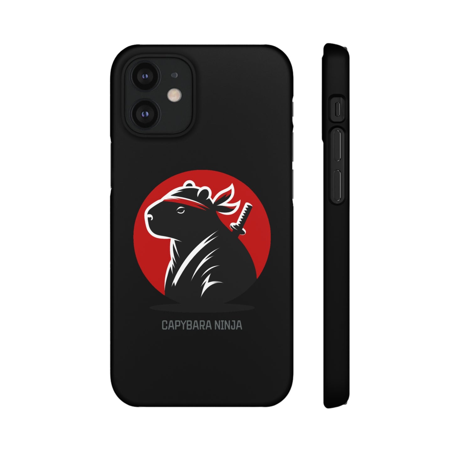 Capybara Ninja iPhone Cases