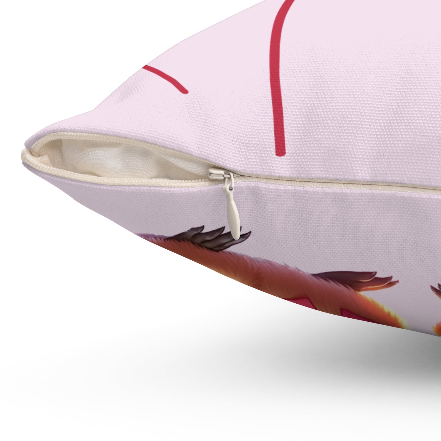 Valentine Bara Polyester Square Pillow