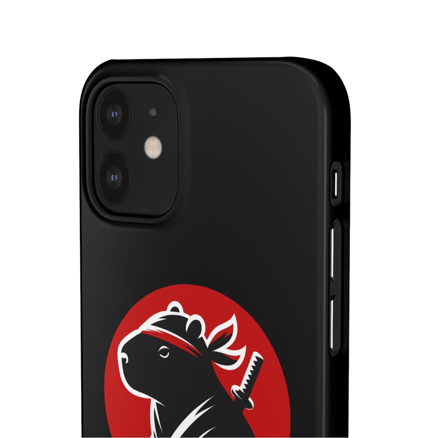 Capybara Ninja iPhone Cases