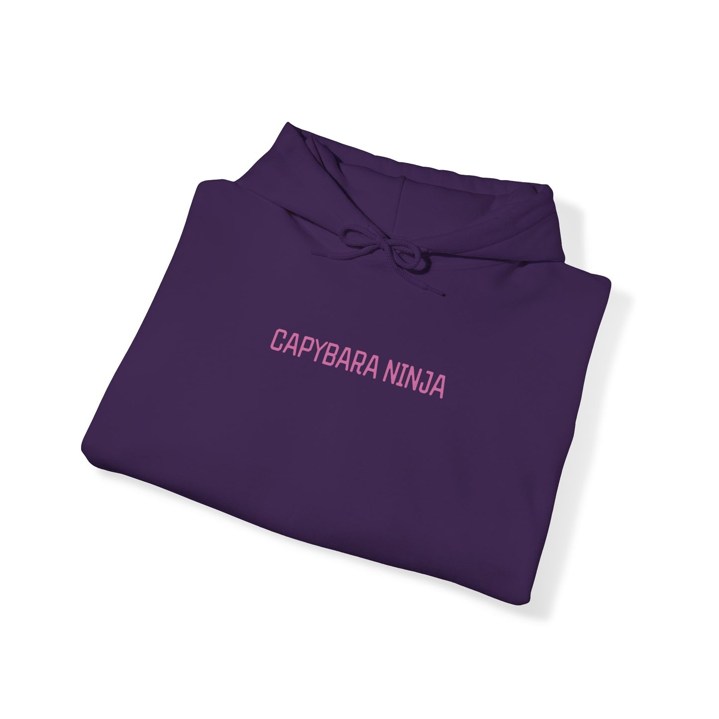 Valentine Capybara Ninja Unisex Heavy Blend Hooded Sweatshirt