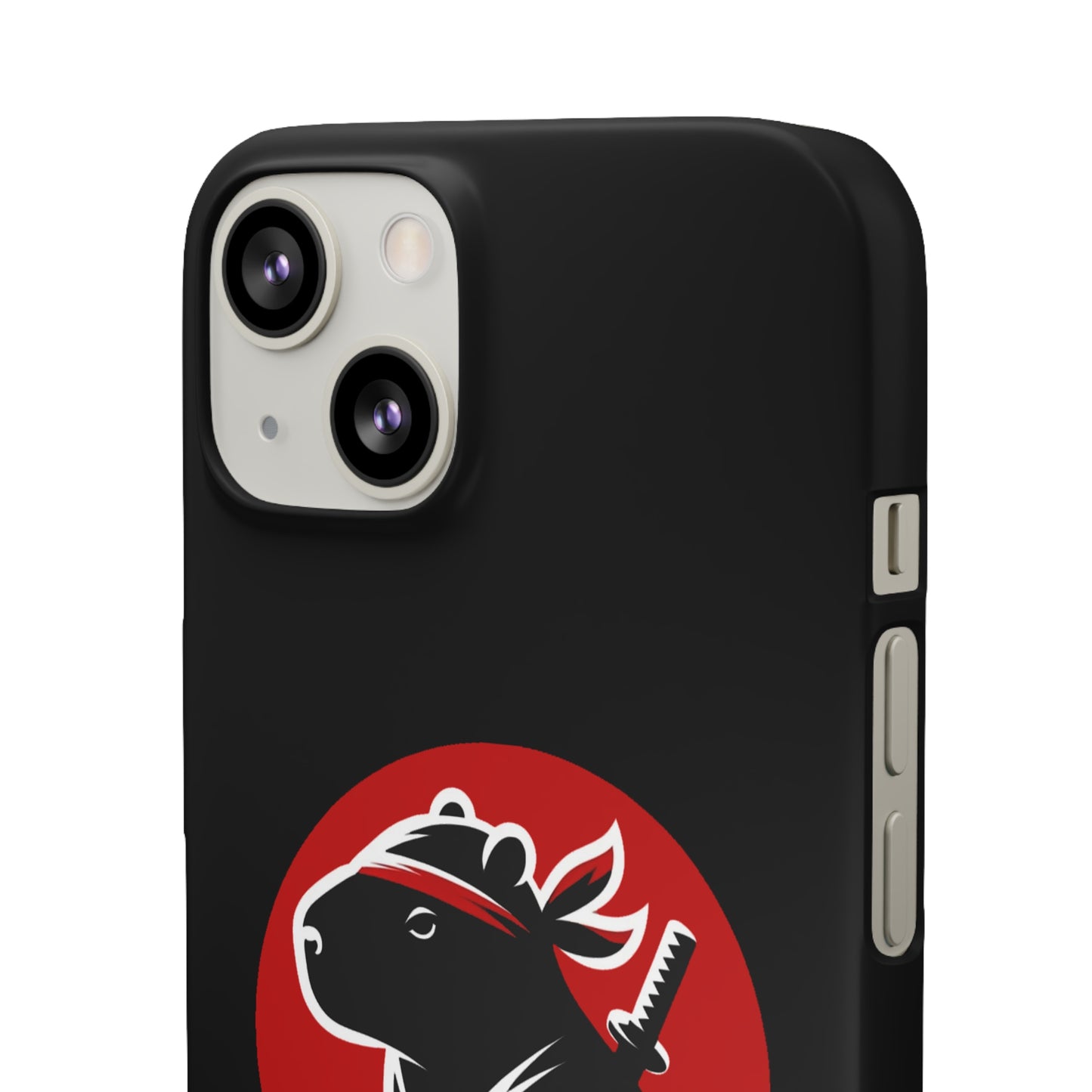 Capybara Ninja iPhone Cases