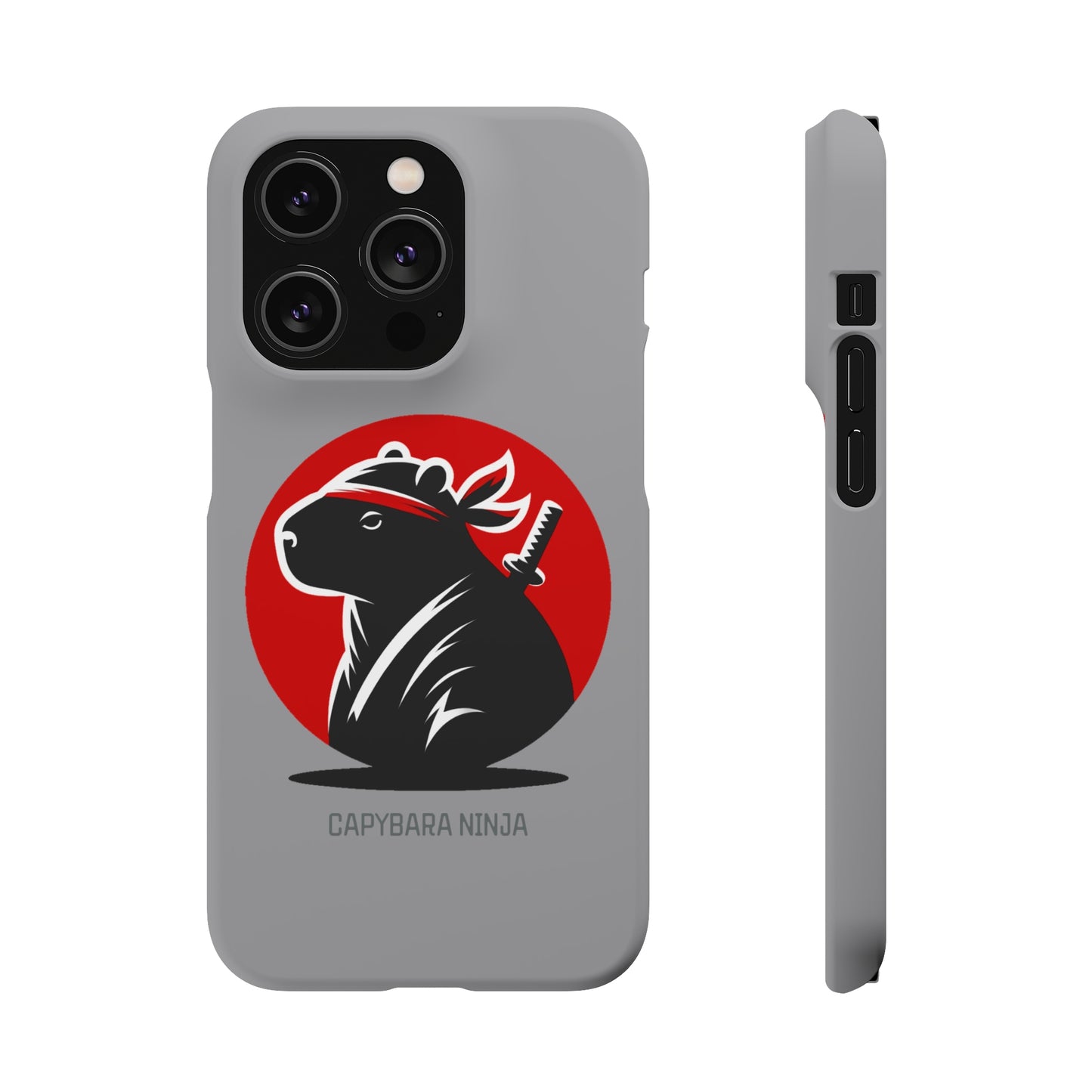 Capybara Ninja iPhone Cases