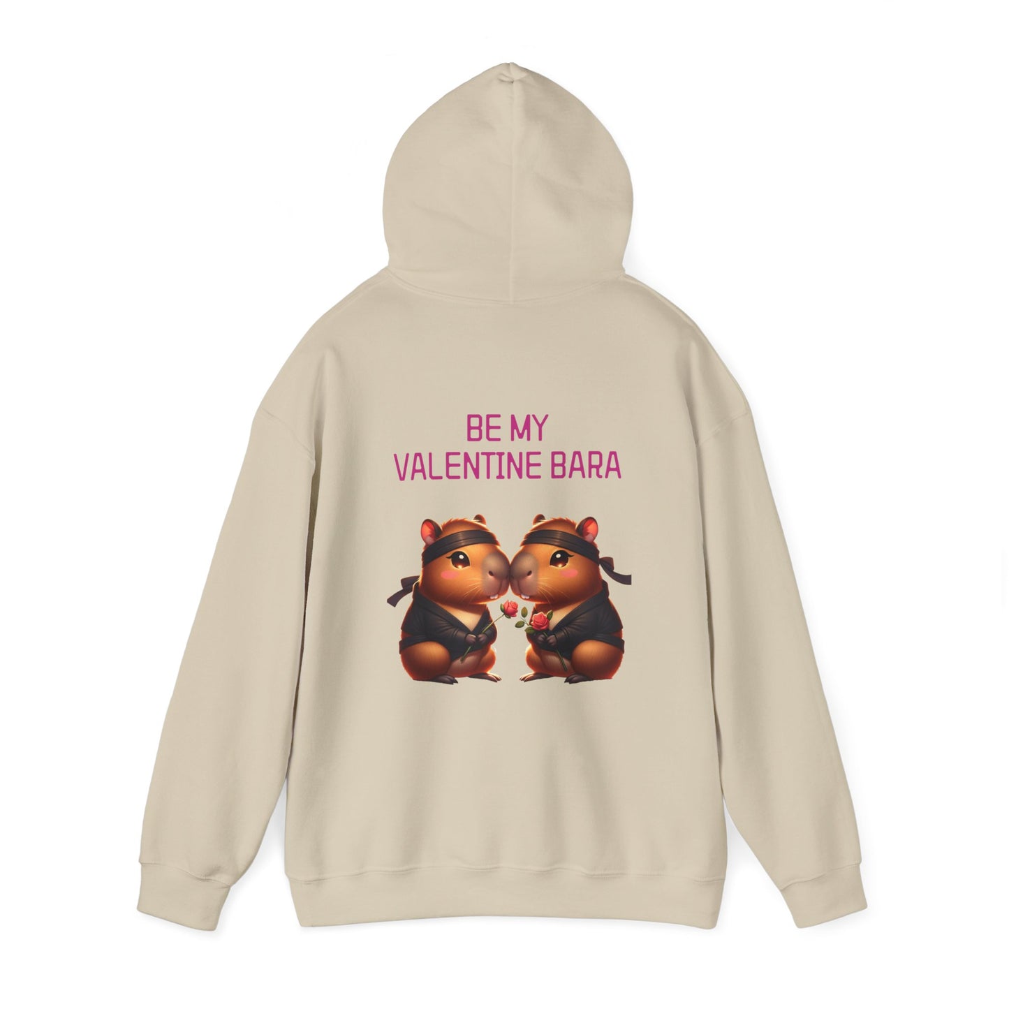 Valentine Capybara Unisex Sweatshirt