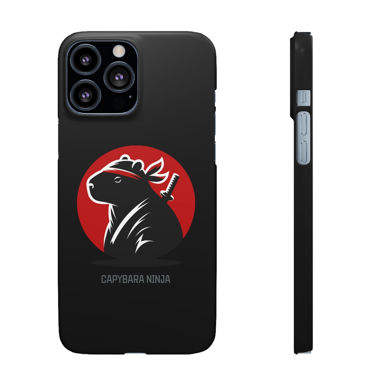 Capybara Ninja iPhone Cases