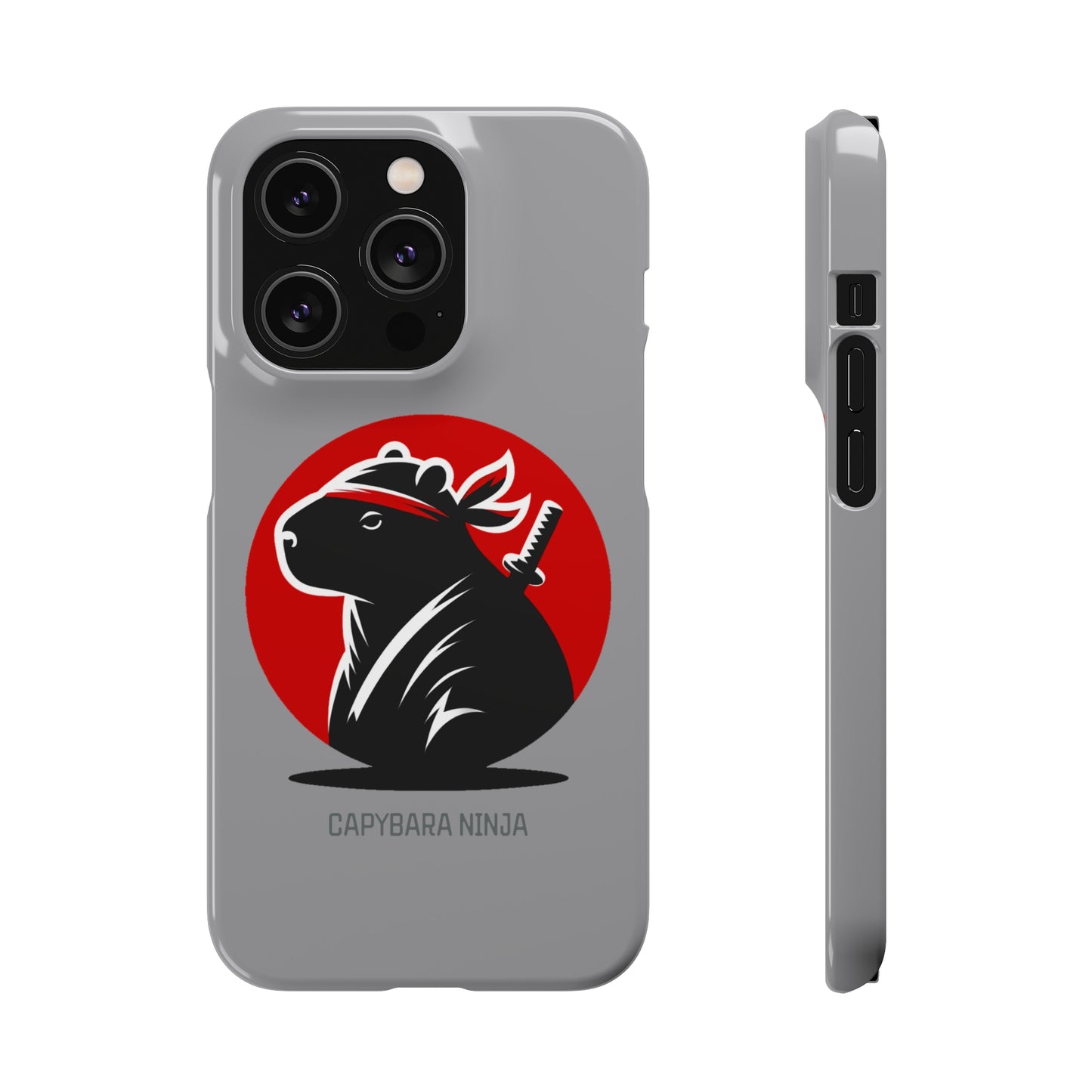 Capybara Ninja iPhone Cases
