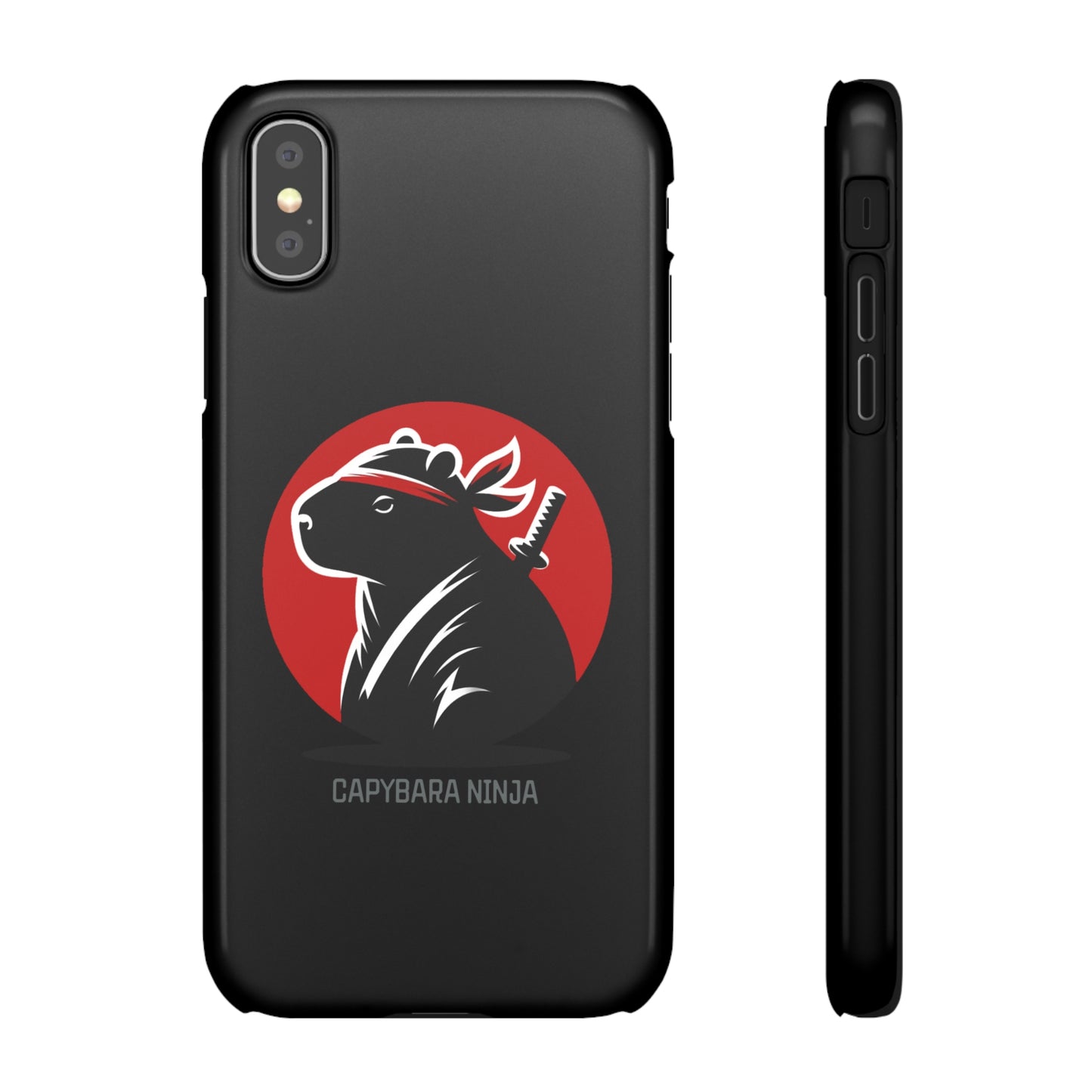 Capybara Ninja iPhone Cases