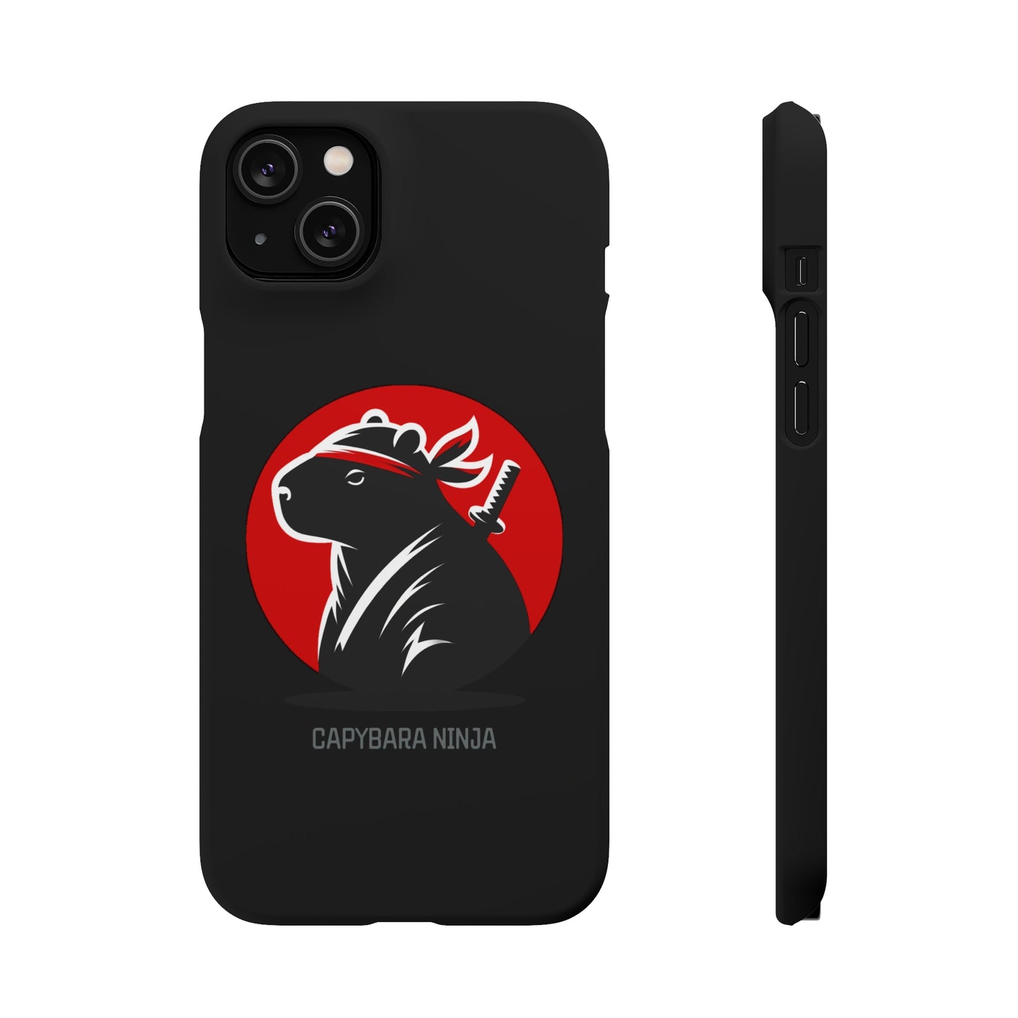 Capybara Ninja iPhone Cases