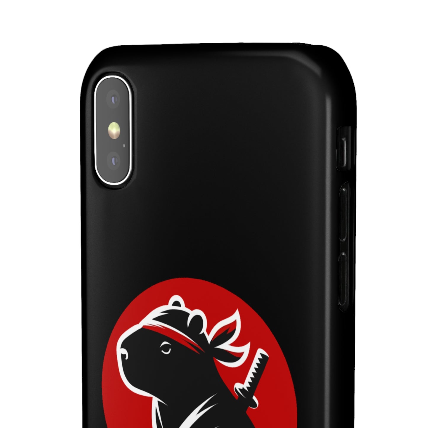 Capybara Ninja iPhone Cases