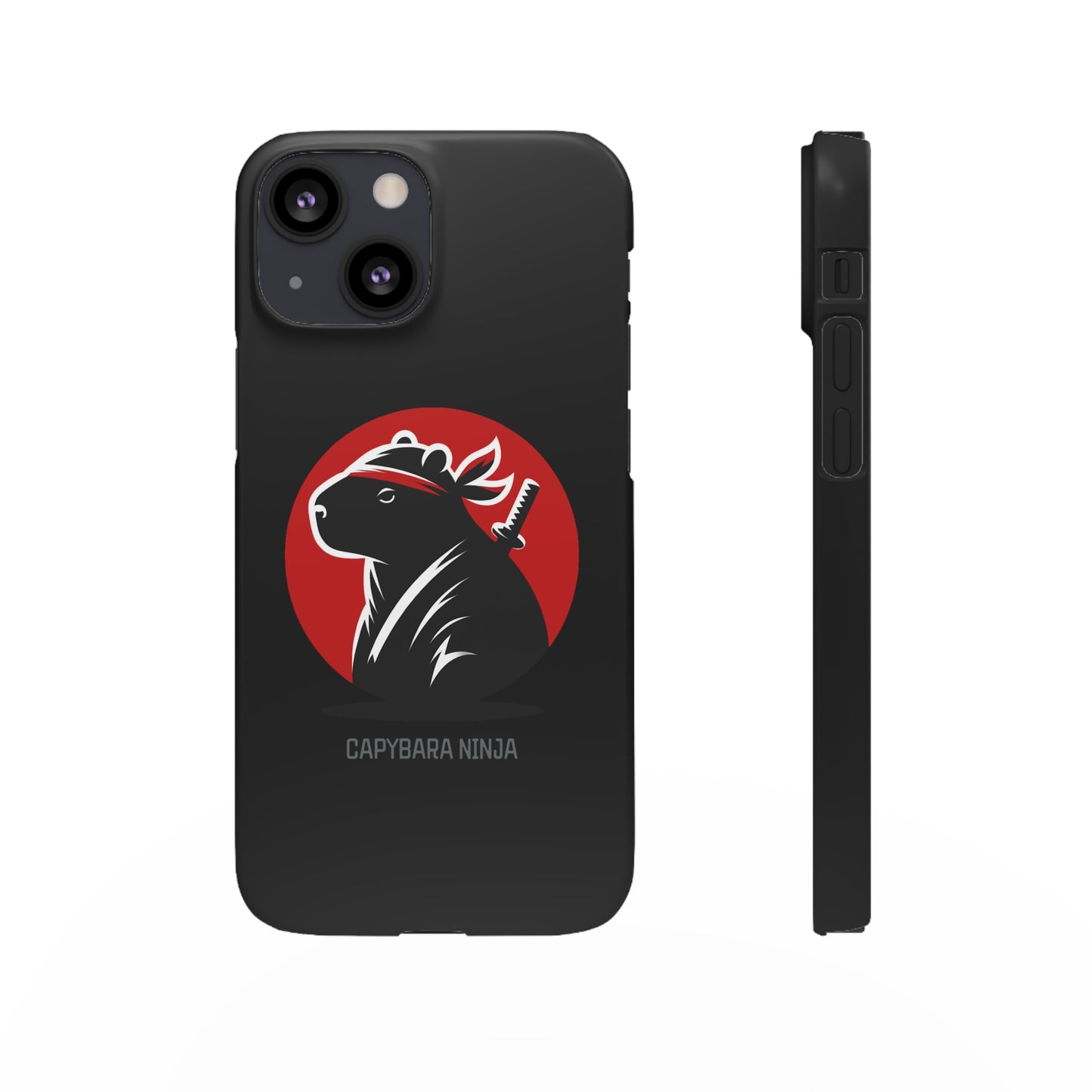 Capybara Ninja iPhone Cases