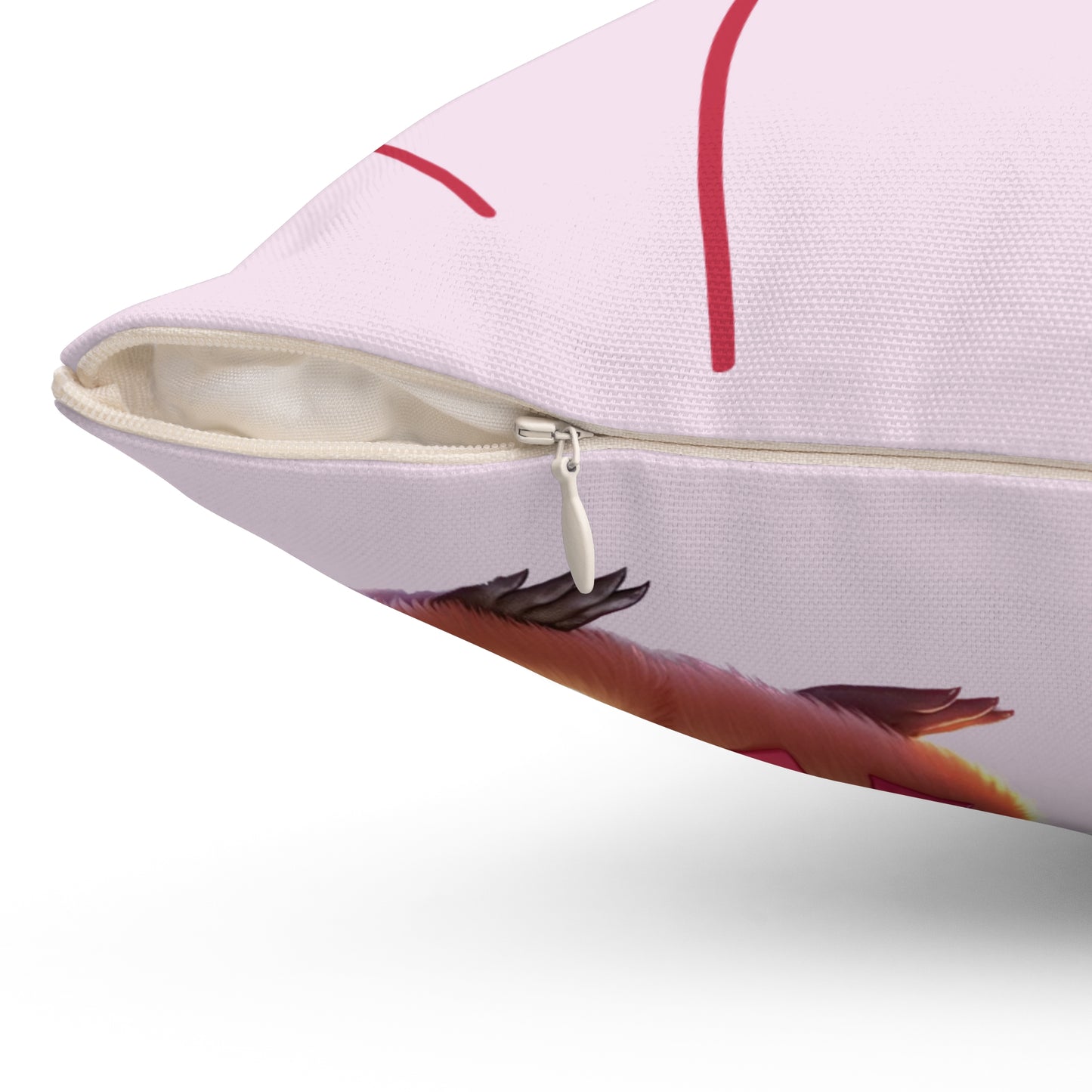 Valentine Bara Polyester Square Pillow