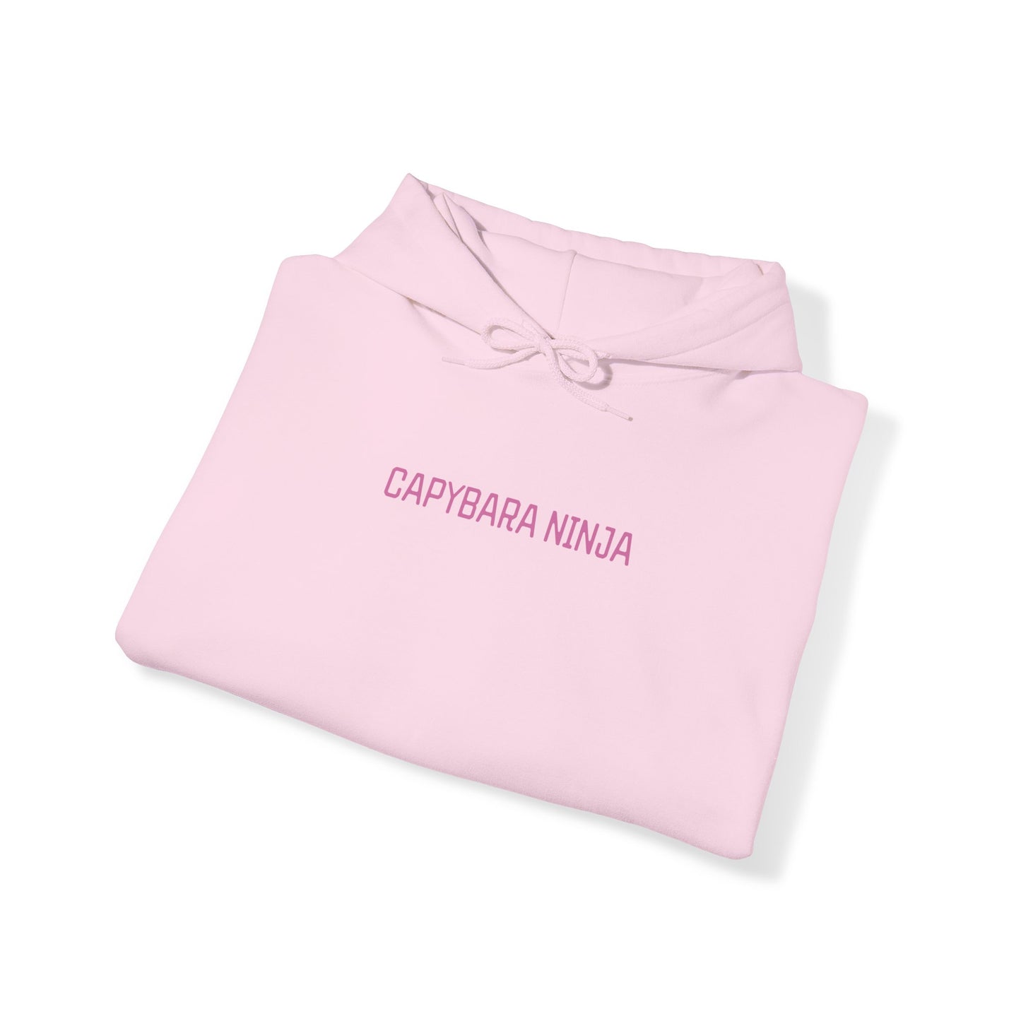 Valentine Capybara Ninja Unisex Heavy Blend Hooded Sweatshirt
