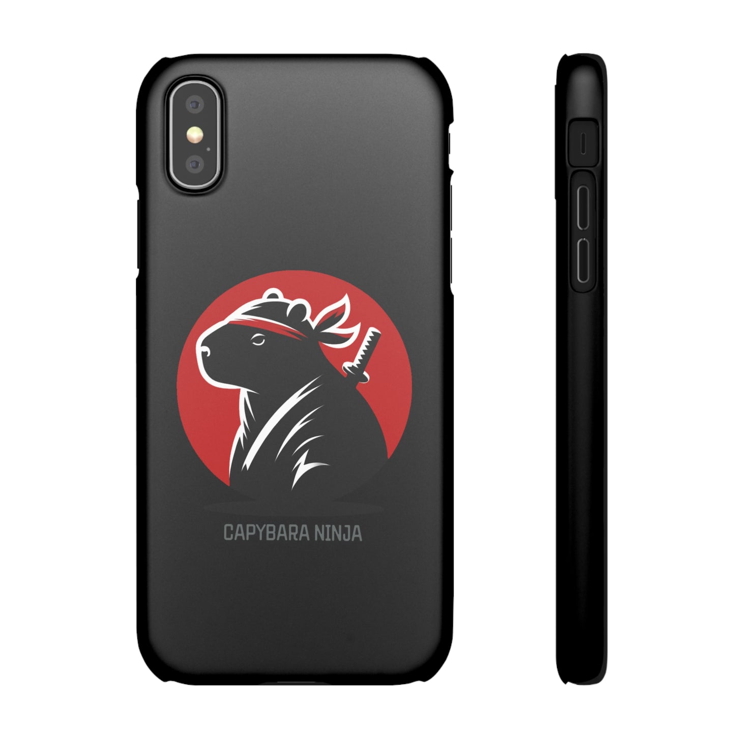 Capybara Ninja iPhone Cases