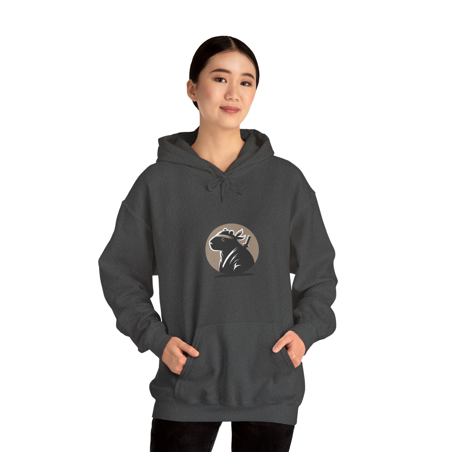 Capybara Ninja Unisex Heavy Blend Hooded Sweatshirt