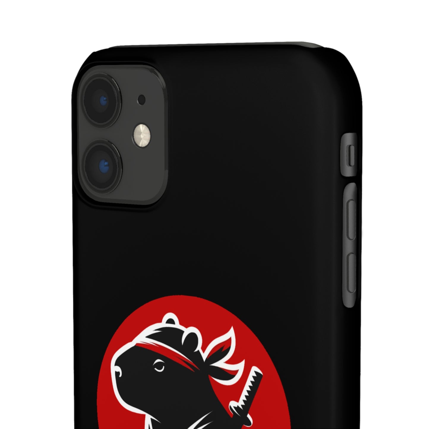 Capybara Ninja iPhone Cases
