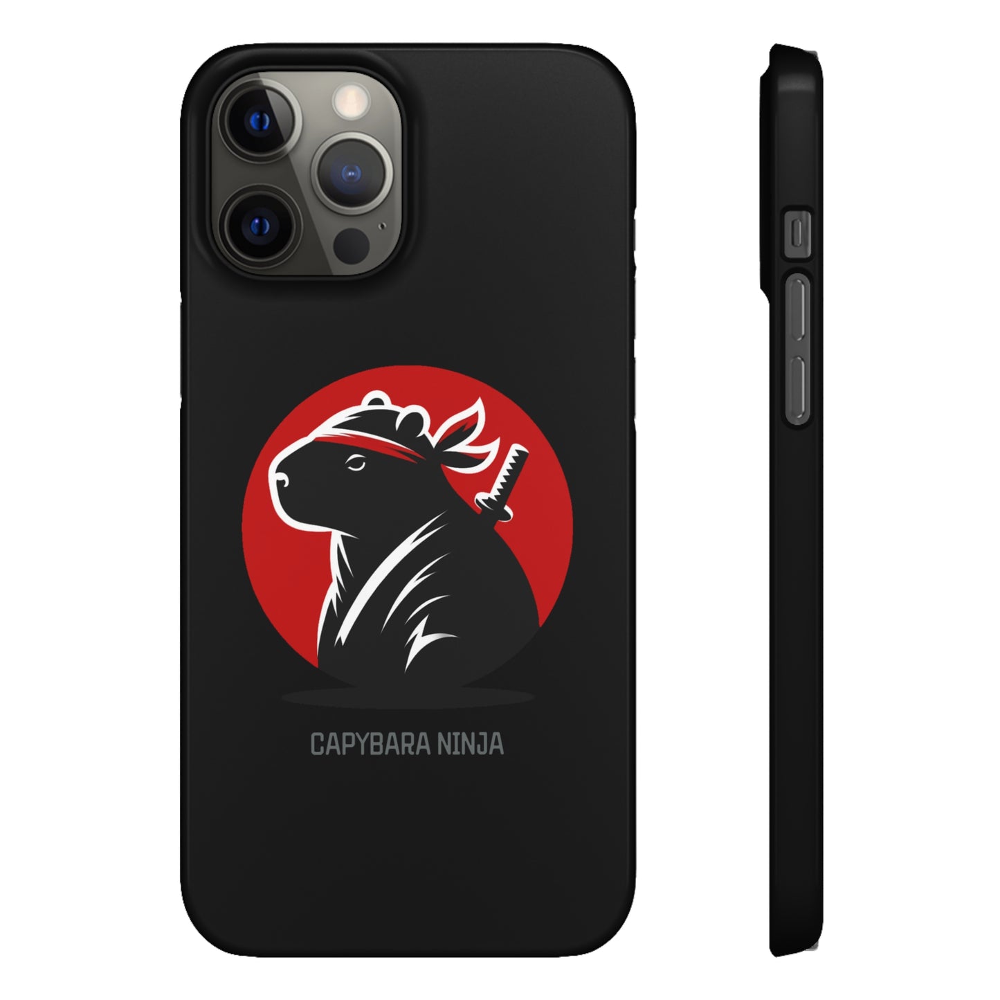Capybara Ninja iPhone Cases