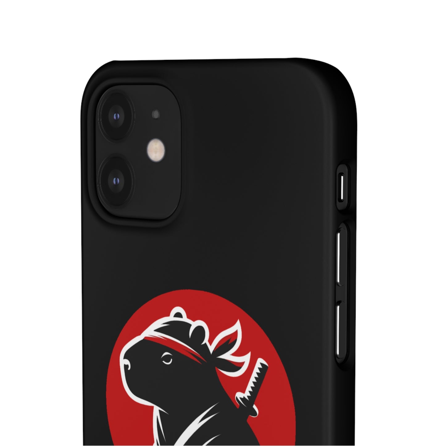 Capybara Ninja iPhone Cases