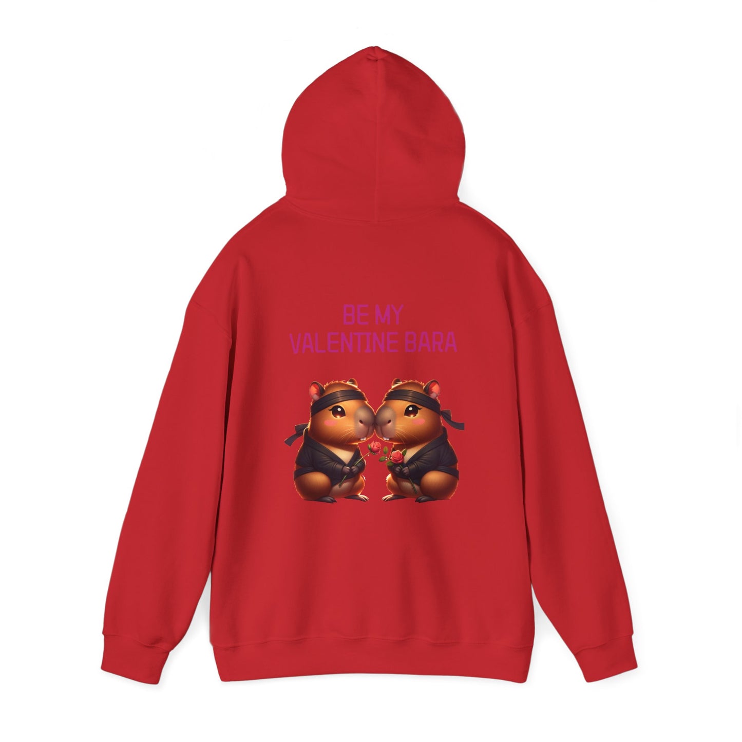 Valentine Capybara Unisex Sweatshirt