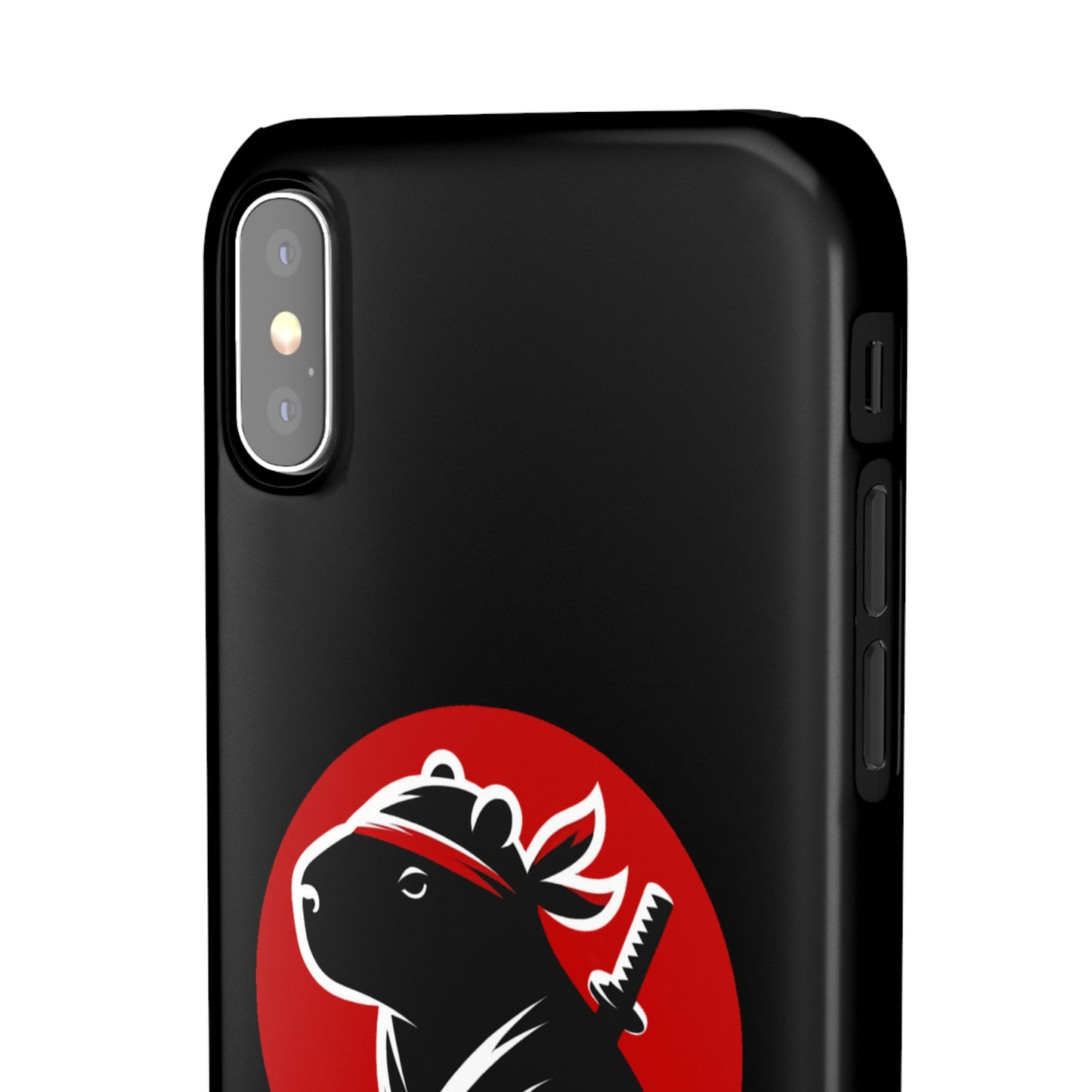 Capybara Ninja iPhone Cases