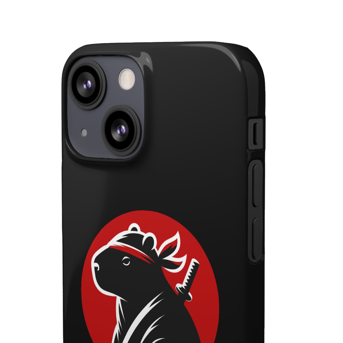 Capybara Ninja iPhone Cases