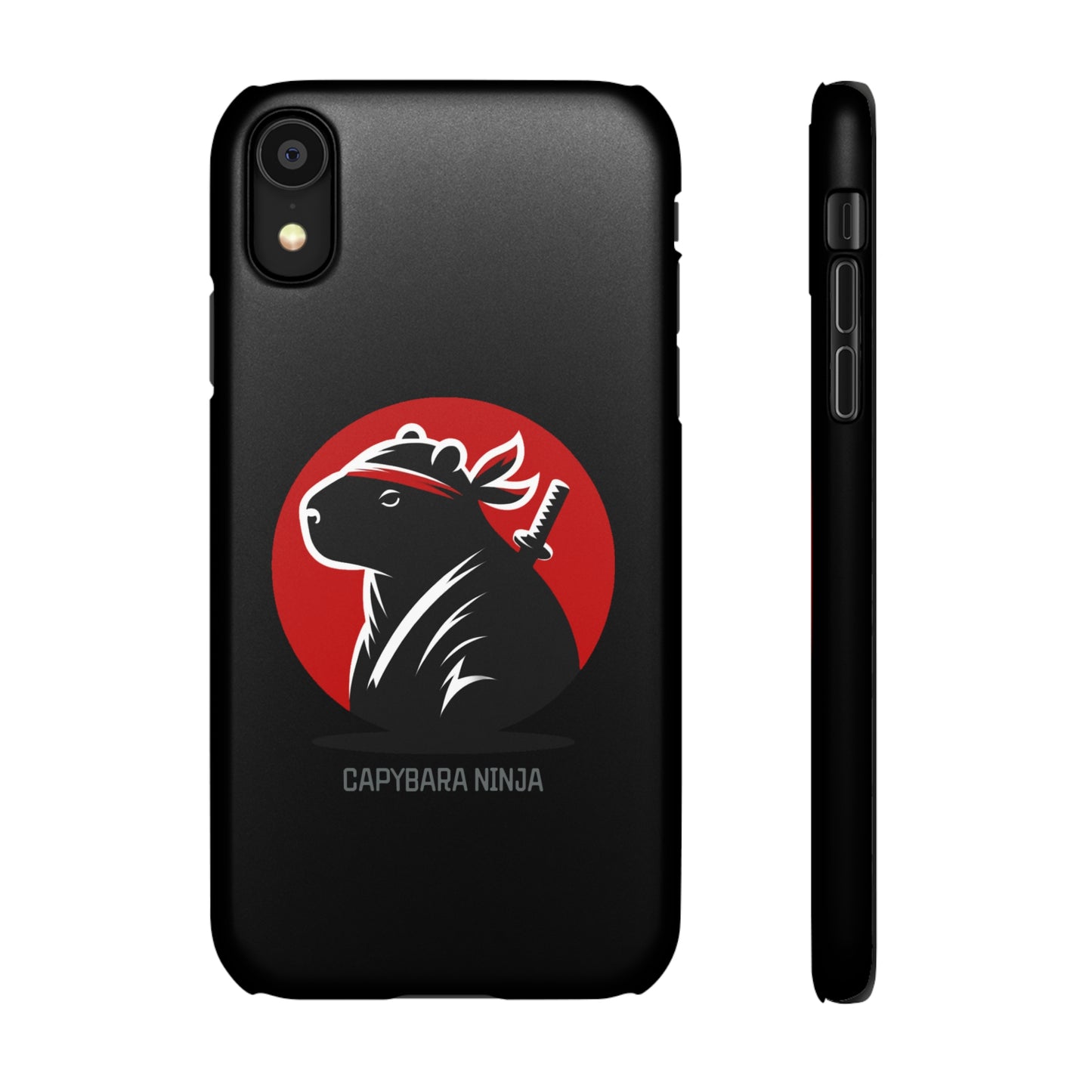 Capybara Ninja iPhone Cases