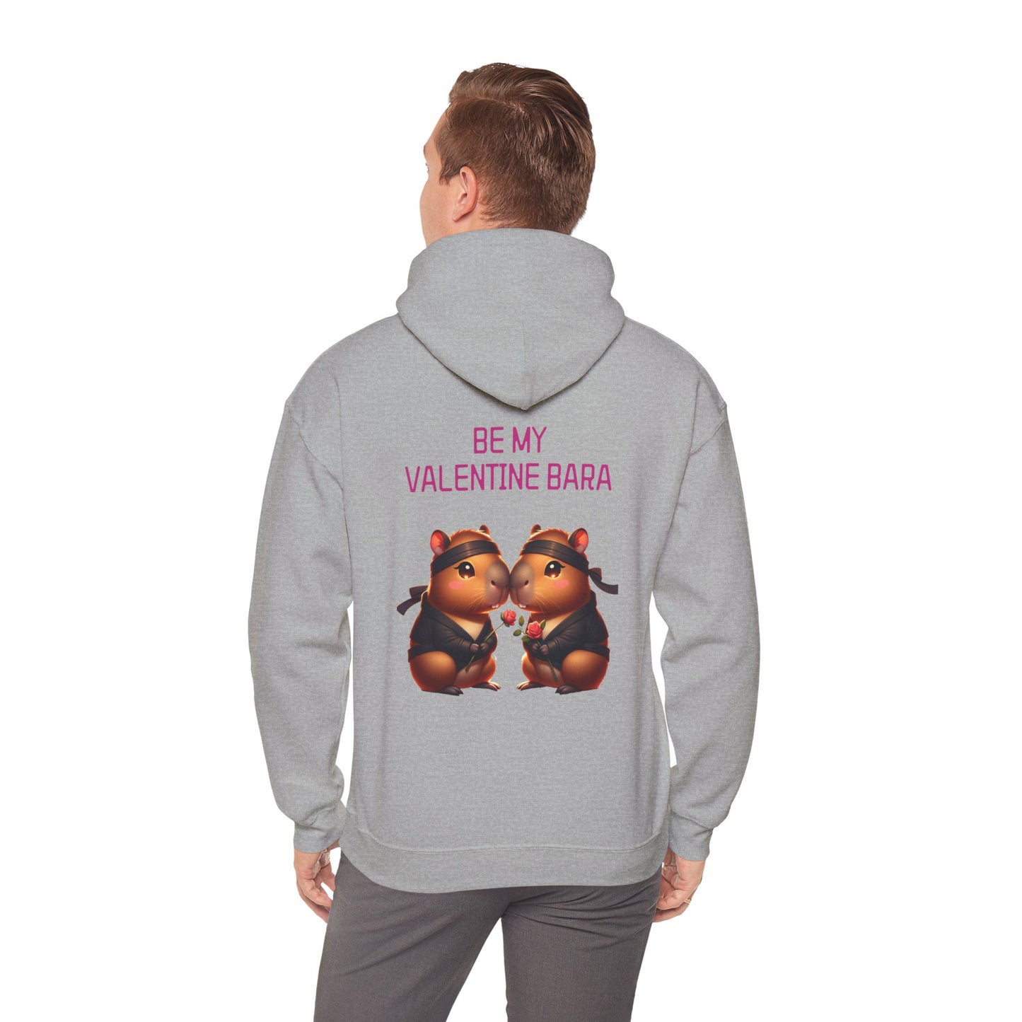 Valentine Capybara Unisex Sweatshirt