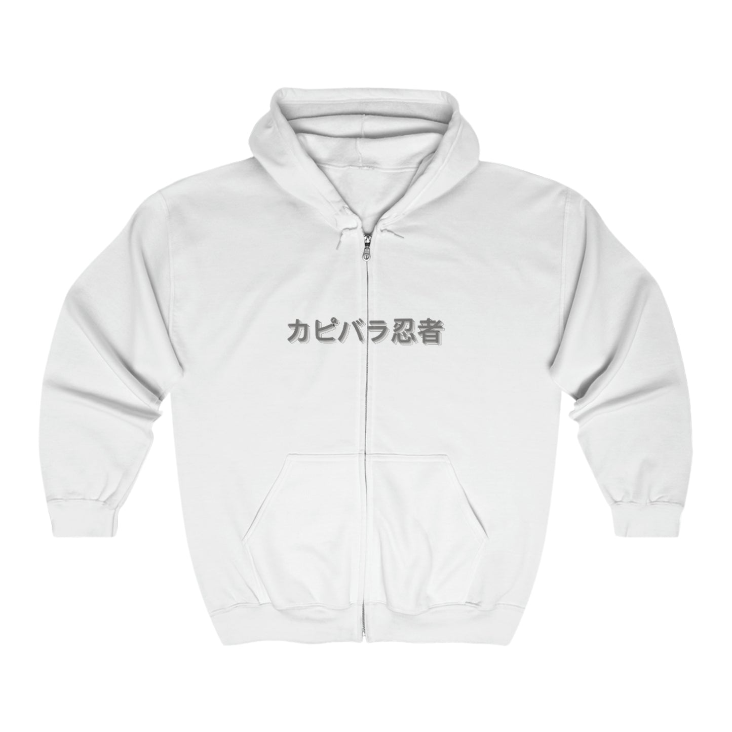Capybara Ninja Unisex Full Zip Hooded Sweatshirt Classic