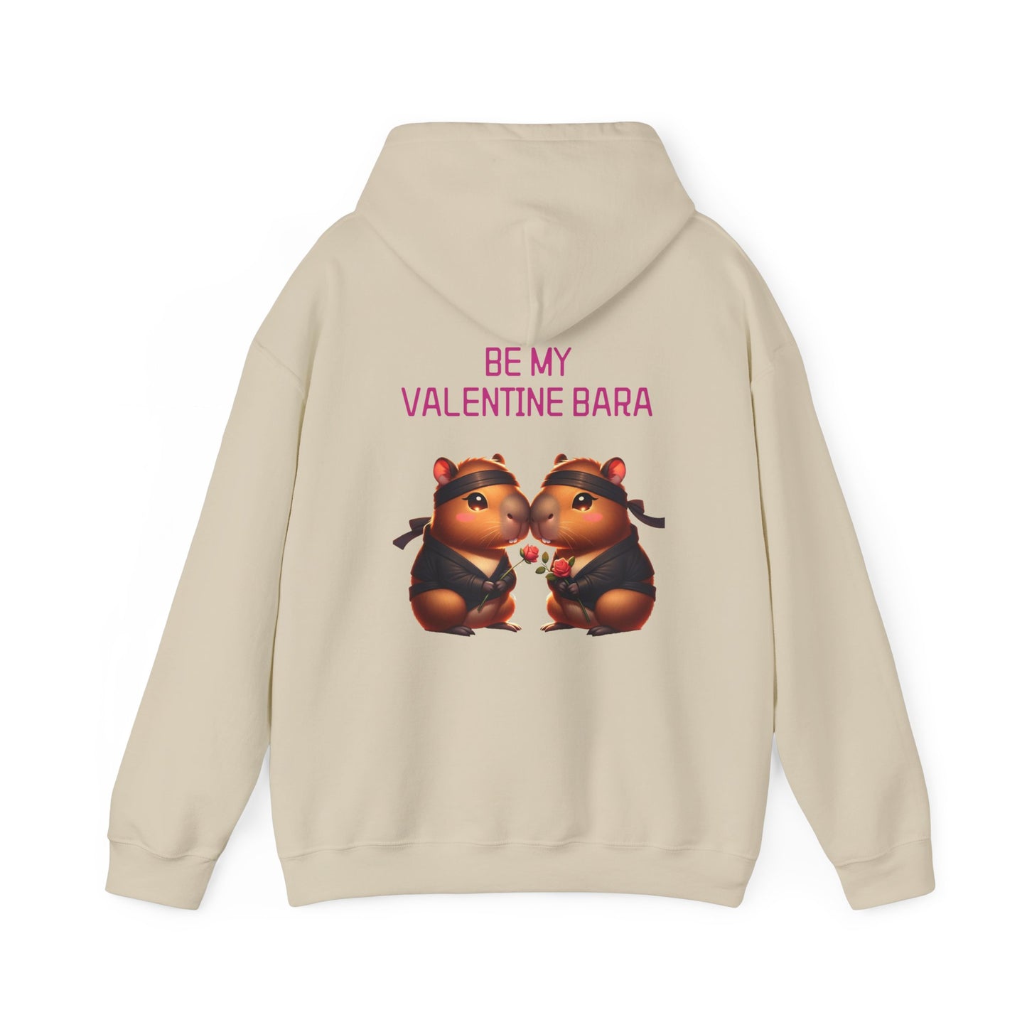 Valentine Capybara Unisex Sweatshirt