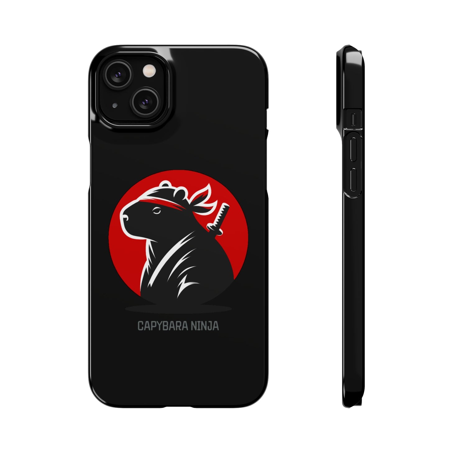Capybara Ninja iPhone Cases
