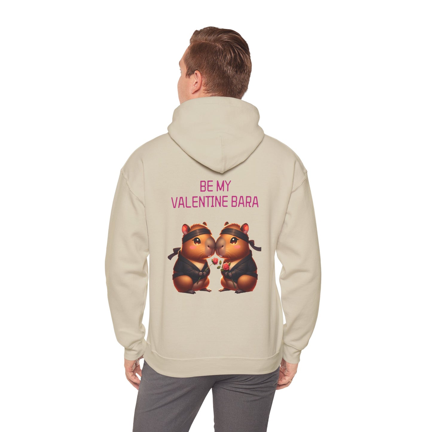 Valentine Capybara Unisex Sweatshirt