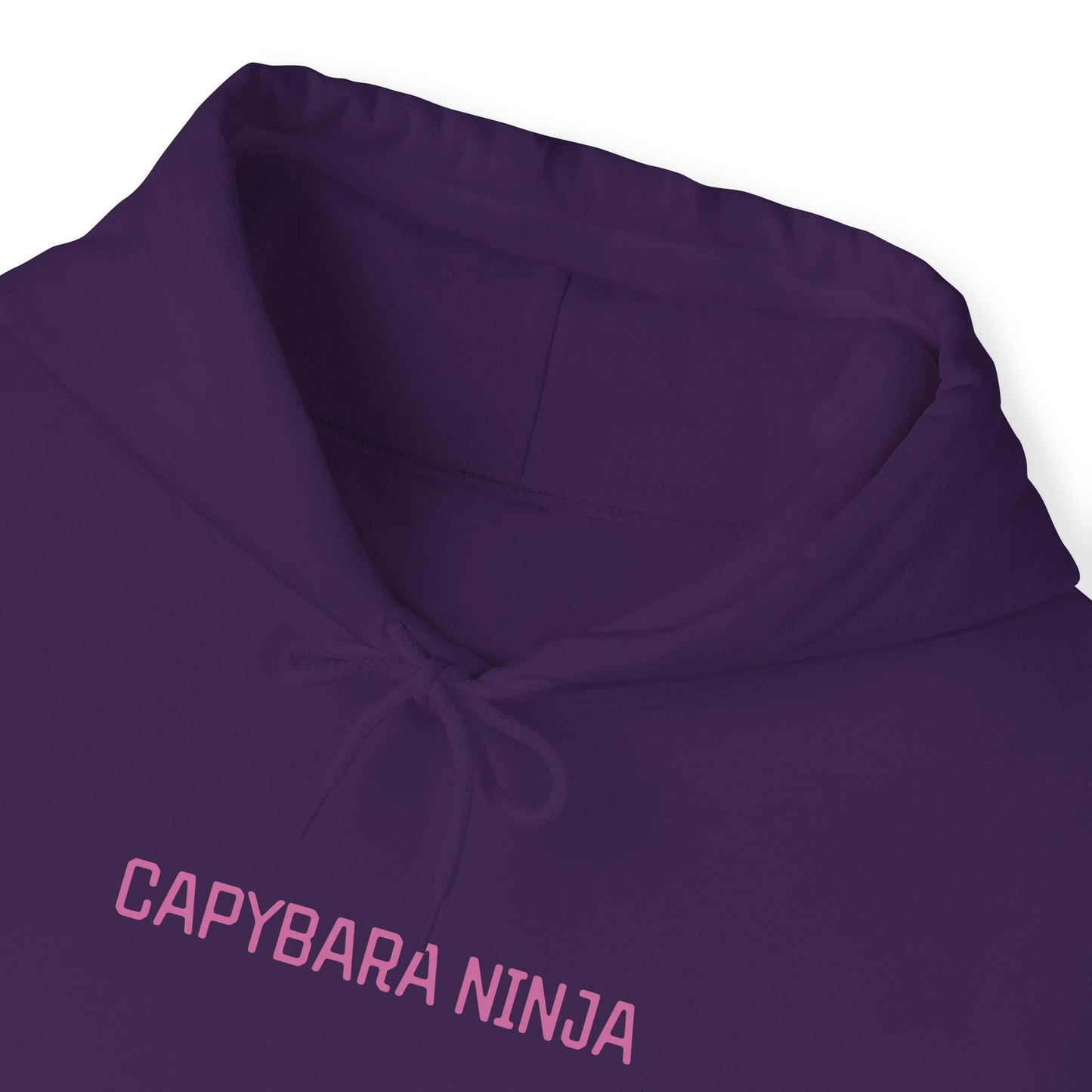 Valentine Capybara Ninja Unisex Heavy Blend Hooded Sweatshirt