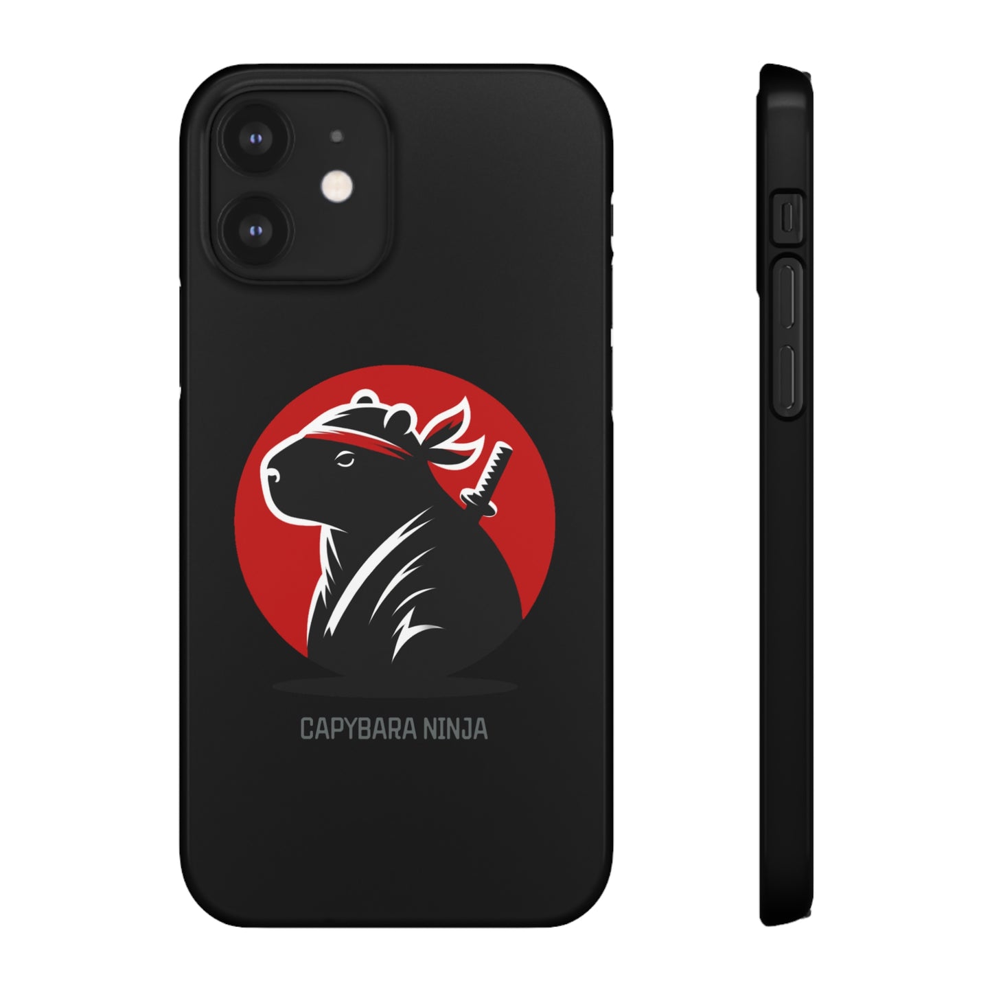 Capybara Ninja iPhone Cases