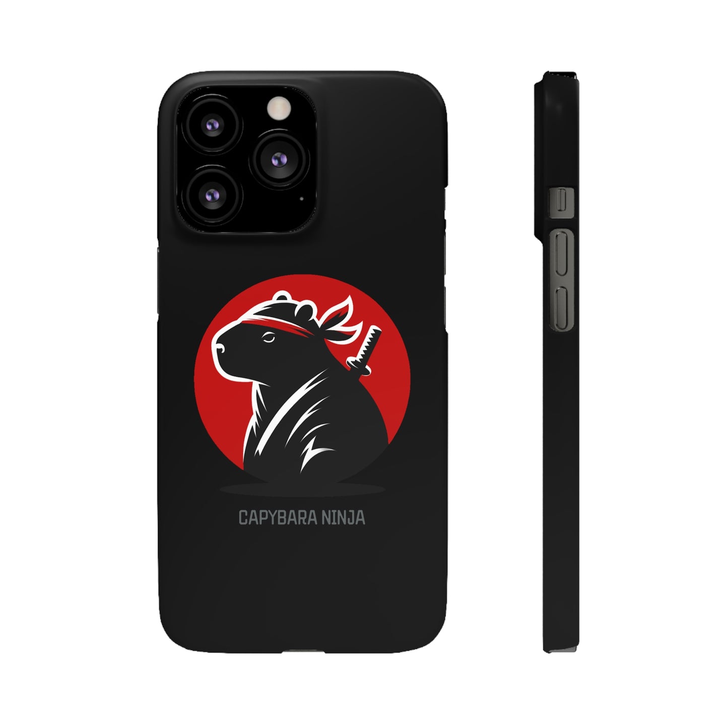 Capybara Ninja iPhone Cases