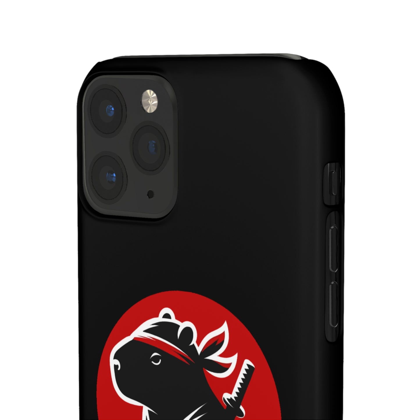 Capybara Ninja iPhone Cases