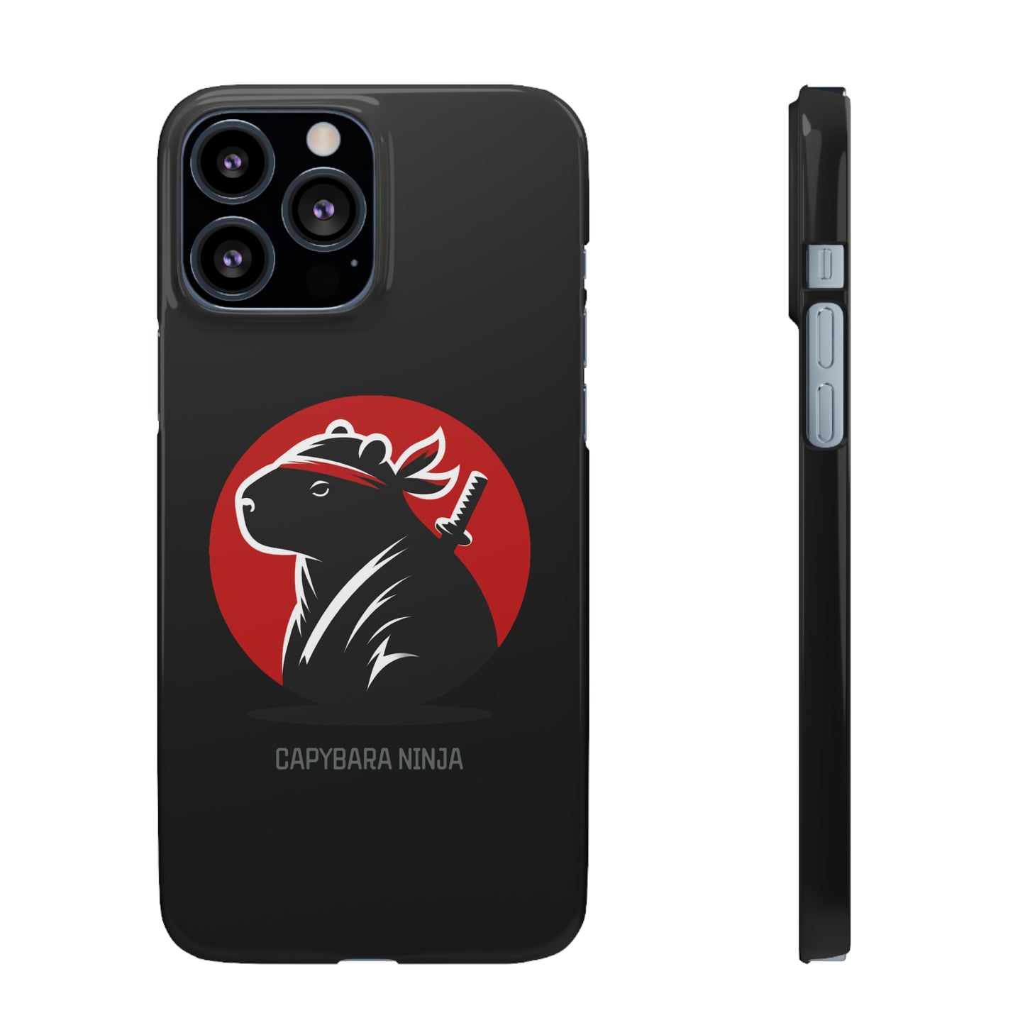 Capybara Ninja iPhone Cases