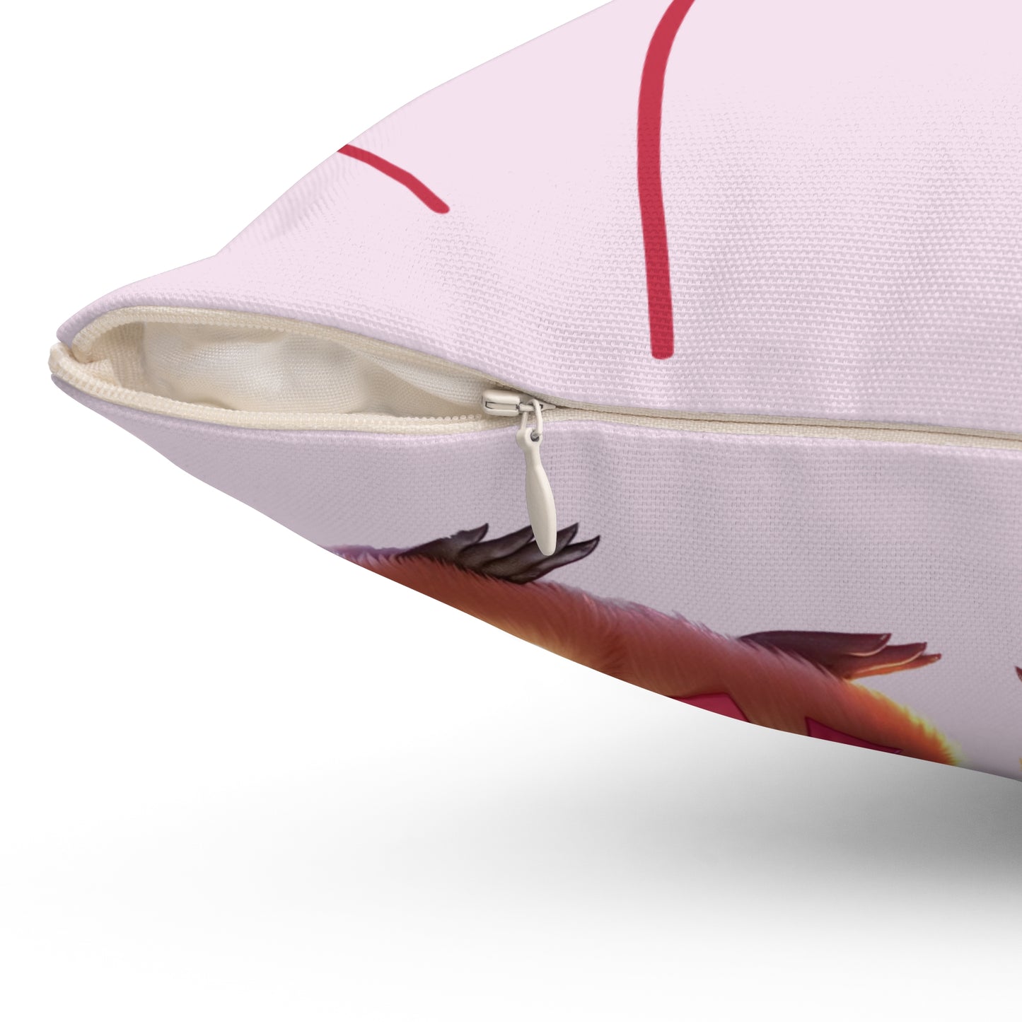Valentine Bara Polyester Square Pillow