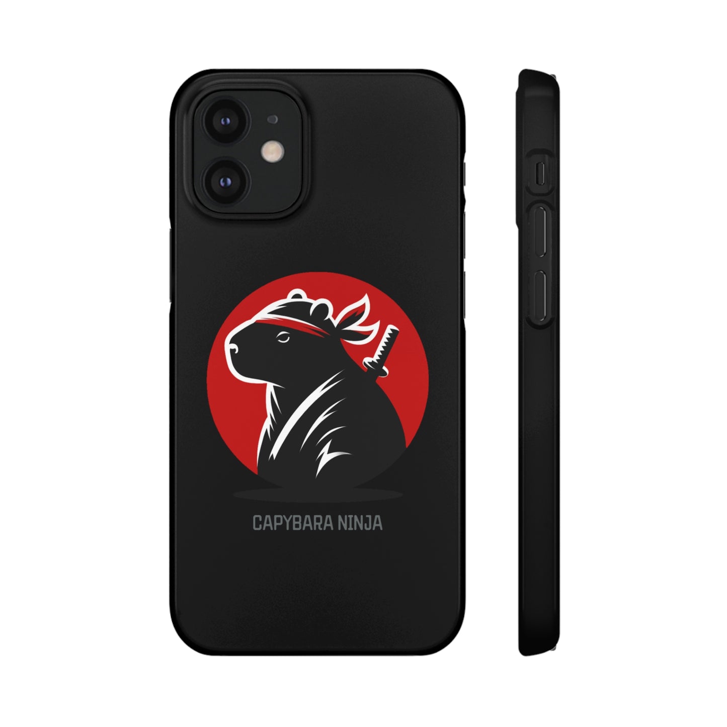 Capybara Ninja iPhone Cases