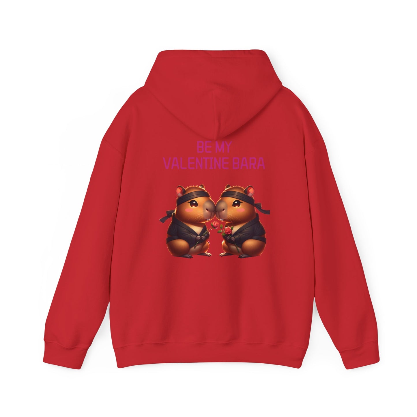 Valentine Capybara Unisex Sweatshirt