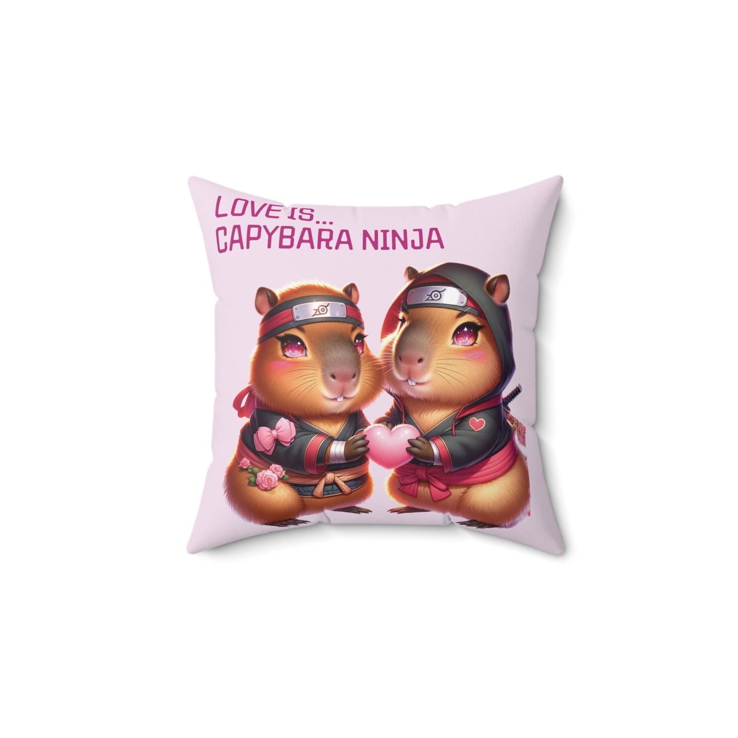 Valentine Bara Polyester Square Pillow