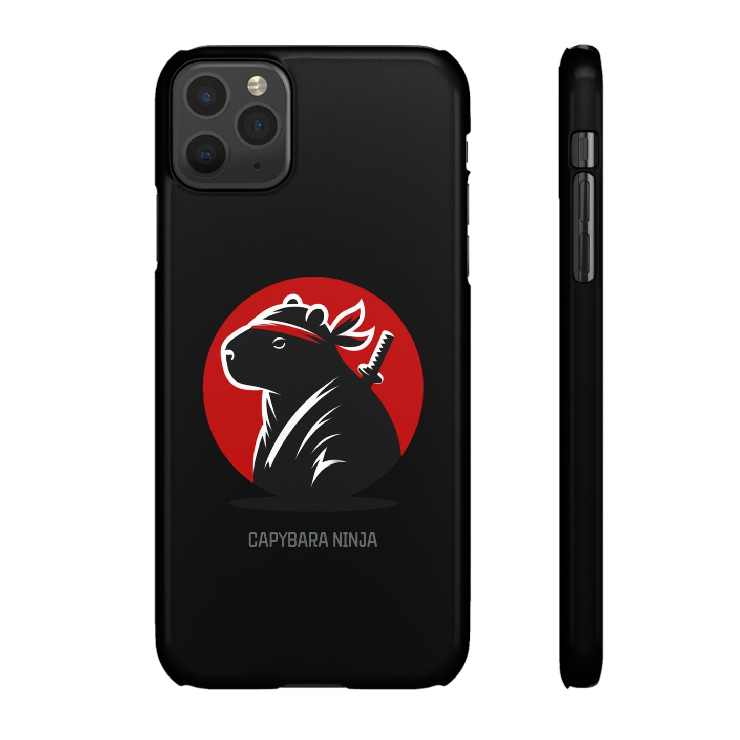 Capybara Ninja iPhone Cases