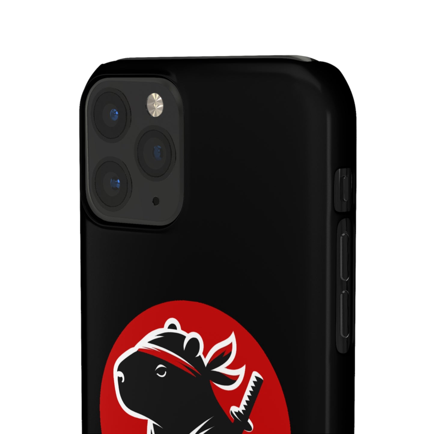 Capybara Ninja iPhone Cases