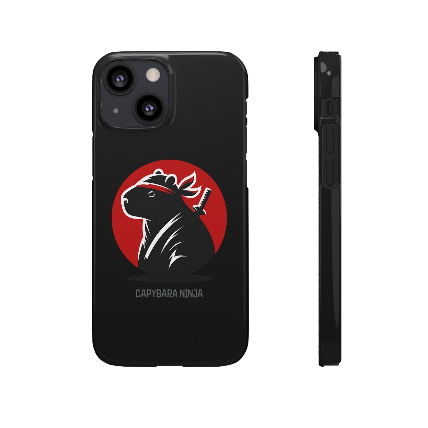 Capybara Ninja iPhone Cases