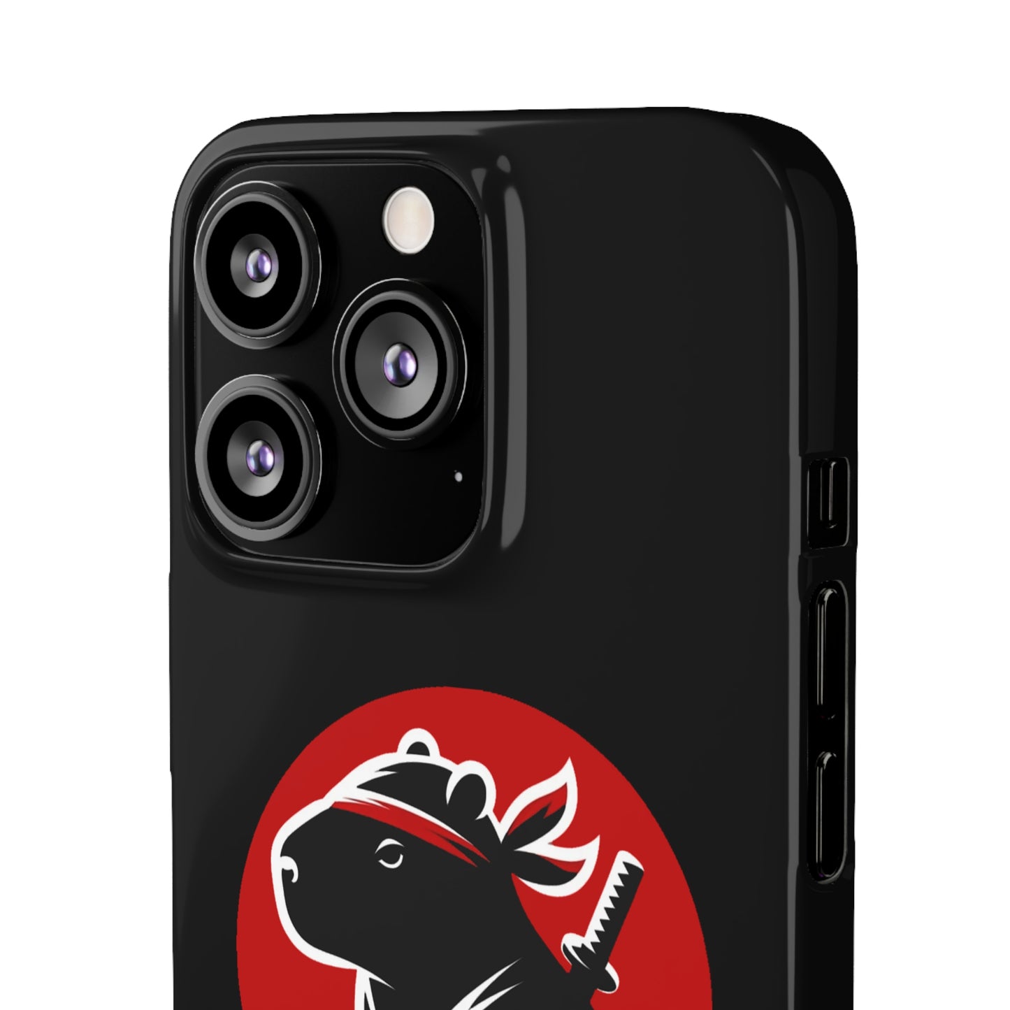 Capybara Ninja iPhone Cases