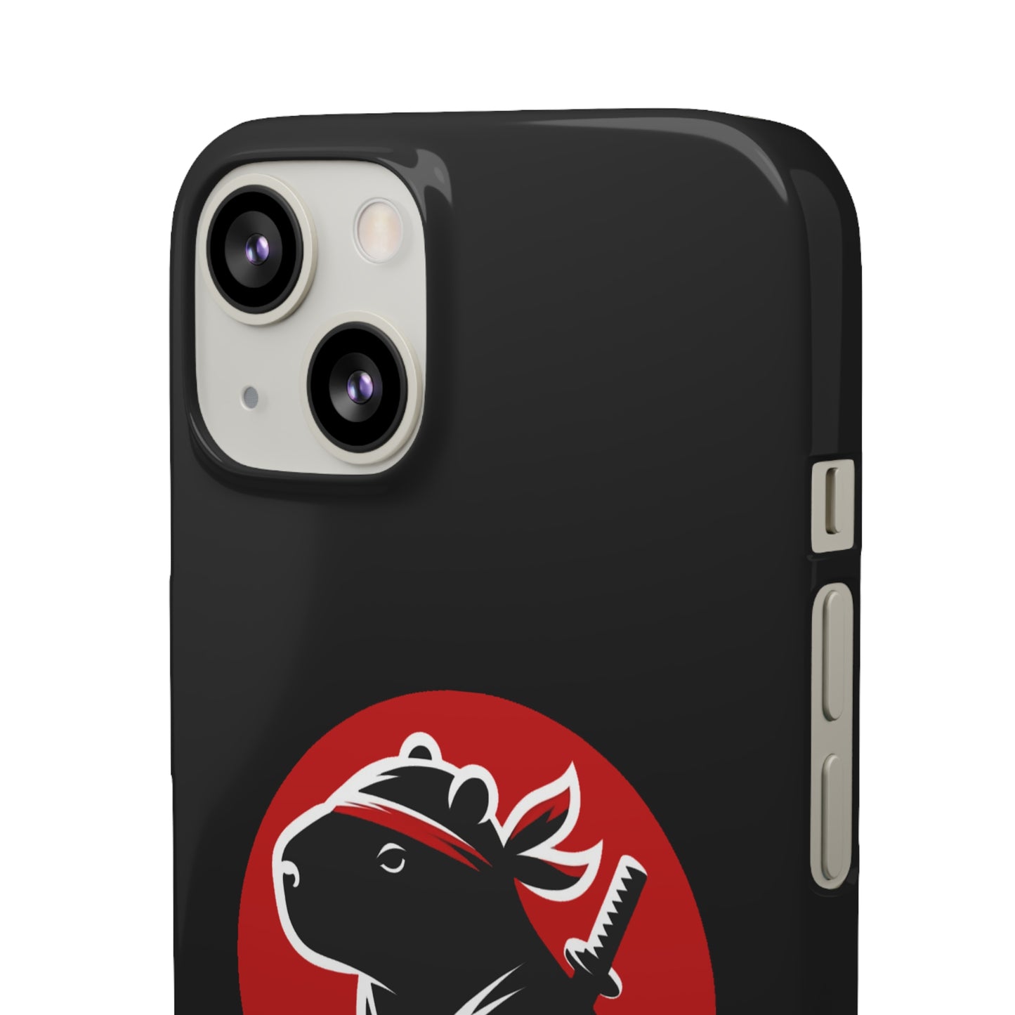 Capybara Ninja iPhone Cases