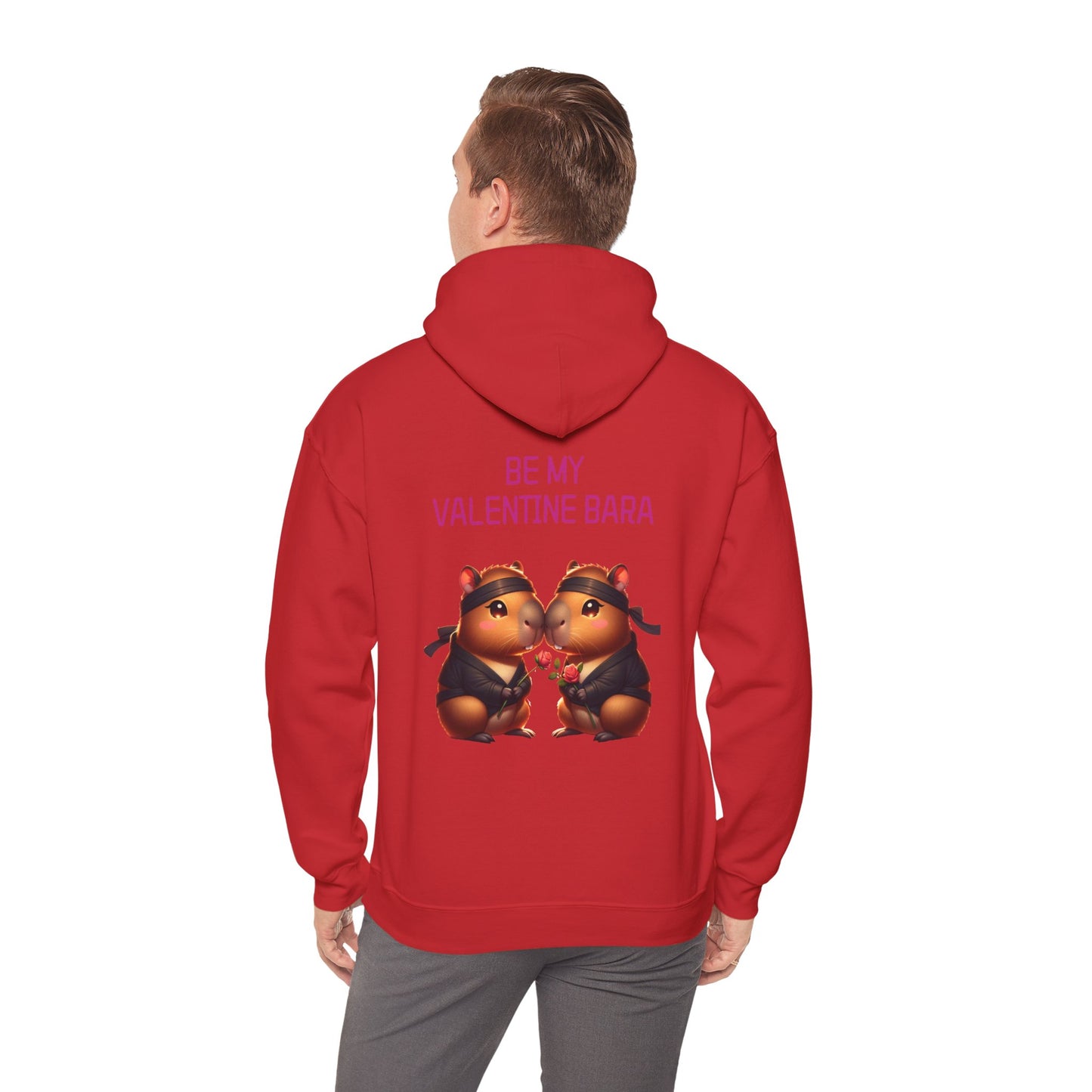 Valentine Capybara Unisex Sweatshirt