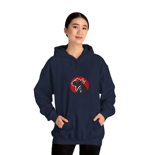 Capybara Ninja Unisex Heavy Blend Hooded Sweatshirt