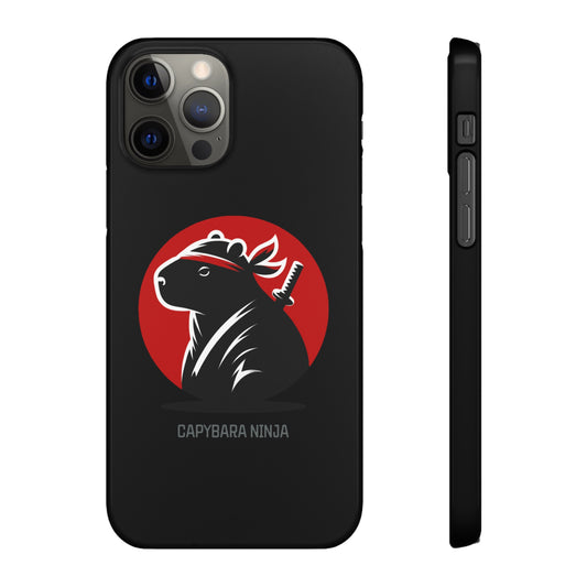 Capybara Ninja iPhone Cases