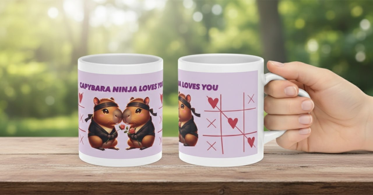 Valentine bara Mug